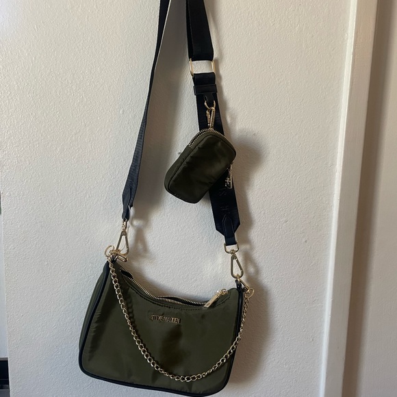 Multi Pouch Nylon Crossbody Bag - Picture 3 of 4